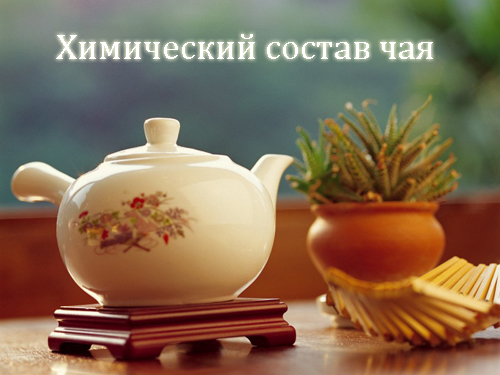 Химический состав чая Химический состав чая